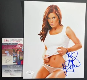 IMPACT Wrestling Knockout Madison Rayne Signed 8x10 Photo G Autograph JSA COA - Picture 1 of 1