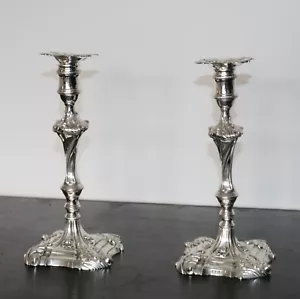 George III silver candlestick by William Bennett, London - Picture 1 of 15