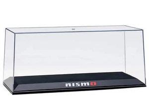 Collectible Display Show Case with Black Plastic Base "Nismo" for 1/18-1/24 Scal - Picture 1 of 3