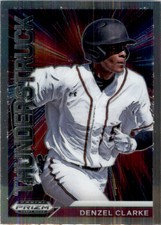 2021 Panini Prizm Draft Picks Thunderstruck Denzel Clarke #TDC 172442