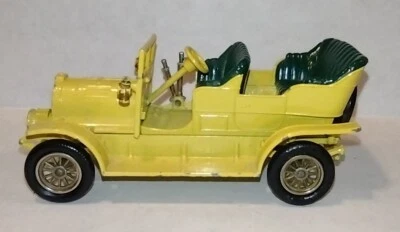 Vintage Matchbox Models of Yesteryear 1904 Spyker. Não Y-16. Cor amarela. - Imagem 1 de 4