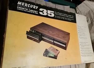 MERCURY V-35-L CASSETTE cabinet VHS Betamax - Picture 1 of 5