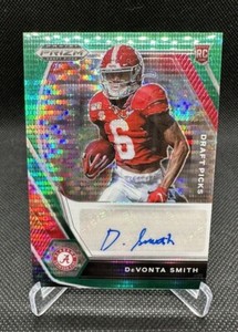 2021 Panini Prizm Draft Picks - Draft Picks Autographs Green Hyper Prizm #4/25