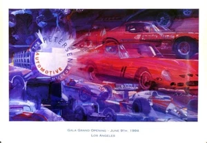 Petersen Automotive Museum Grand Opening Poster - Rare, New - Picture 1 of 1