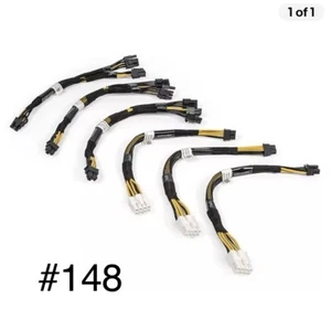 Dell PowerEdge Server GPU Riser Power Cable Kit - 0G22FR, 04VPD3, 0TR5TP - Picture 1 of 9