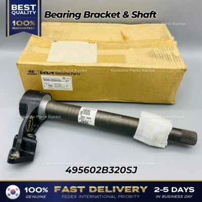 ⭐Genuine⭐ Bearing Bracket & Shaft 495602B320SJ for Hyundai Santa Fe - Image 1 of 2