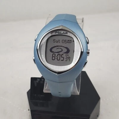 RELOJ MUJER POLAR F11 FITNESS DEPORTIVO AZUL RESISTENTE AL AGUA BATERÍA NUEVA  Foto 1 de 4