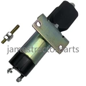 24V Fuel Stop Solenoid Valve Fits For Kubota DF-750 Woodward 1504-24C2U1B1S1 - Picture 1 of 7