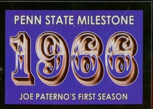 TK LEGACY PENN STATE HITOS 1966 JOE PATERNO'S PRIMERA TEMPORADA #PS3 - Imagen 1 de 2