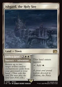 MTG Magic FIN Final Fantasy - 1x EN NM 0283 R Ishgard, the Holy See - Picture 1 of 1