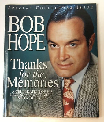 Bob Hope Tribute Magazine Thanks for The Memories Celebrity Star 2002 Foto 1 de 4