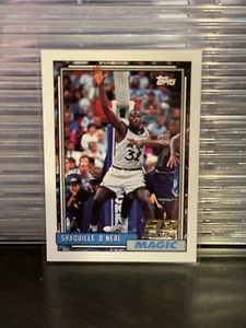 Shaquille O'Neal Rookie Card 1992-93 Topps # 362 Orlando Magic - Picture 1 of 2