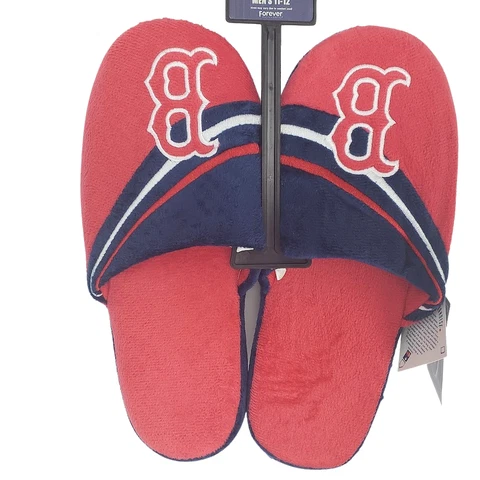 Boston Red Sox Men's FOCO Slippers Size 11-12 Cover