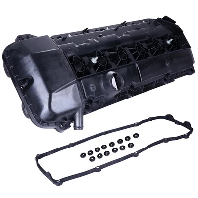 Cubierta de válvula con junta apta para BMW 325Ci 325i 325Xi 330Ci 330Xi 525i 2002-2006 Foto 1 de 4