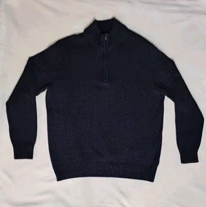 Calvin Klein Herren Pullover Gr. XL dunkelblau mit grauen Fäden  - Bild 1 von 9