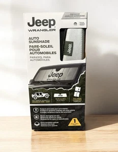 Official Genuine Jeep Wrangler Auto Sun Shade for Models 1996-2020, 53.25” x 15” - Afbeelding 1 van 1