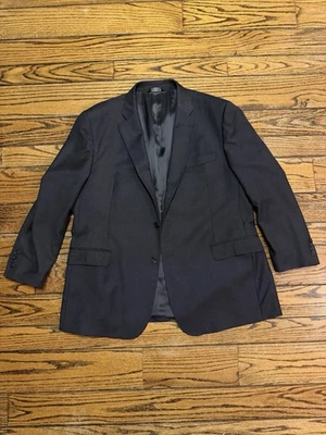 Blazer Dei Giovani 48 R Super 150s Gris Lana Sencillo Dos Botones Foto 1 de 4