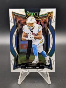 Kimani Vidal 2024 Select Concourse Rookie White Prizm Chargers RC /35 - Picture 1 of 2