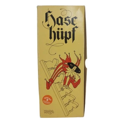 Hase Hüpf Haba Knobelspiel Puzzle Holz Spiel Vintage Strategiespiel komplett - Bild 1 von 4