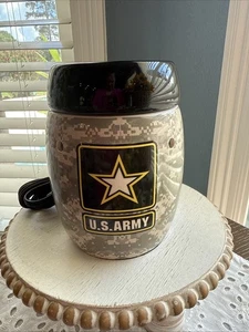 Scentsy U.S. Army Full-Size Wax Warmer - Retired Military Patriot Collection - Picture 1 of 4