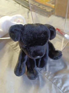 RARE TY LUKE Beanie Baby 1998/1999 with MANY Tag Errors Nice With Case - Picture 1 of 6