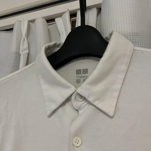 Theory x Uniqlo White Cotton Short Sleeve Shirt Men's M New - Picture 1 of 2
