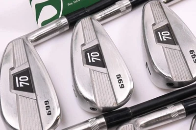 Sub 70 699 V2 Irons / 5-PW / Stiff Flex KBS TGI 80 Shafts - Image 1 of 4