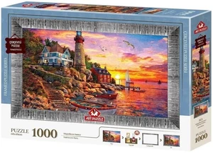 NEW Art Puzzle Jigsaw Puzzle 1000 Pieces with Frame and Glue 5671 Magnificent - Imagen 1 de 3
