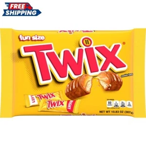 TWIX Fun Size Caramel Cookie Halloween Chocolate Bars, 10.83 oz Candy Bag - Picture 1 of 5