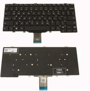 09N8M FOR DELL Latitude 7300 5300 2-in-1 Laptop Keyboard 009N8M - Picture 1 of 4