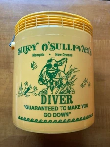 Vintage Advertising Pail Bucket Can New Orleans Louisiana Silky O’Sullivan - Picture 1 of 6