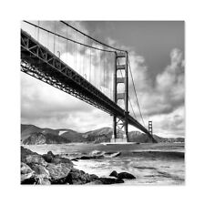 Almonroth Golden Gate Bridge San Francisco Photo Large Wall Art Print Square
