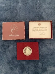 90% Silver Proof 1982 S George Washington Commemorative Half Dollar Encapsulated - Picture 1 of 6