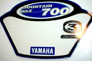 NOS YAMAHA DEALER SALES AID SNOWMOBILE WINDSHIELD 1999 MM700 MOUNTAIN MAX - Picture 1 of 1
