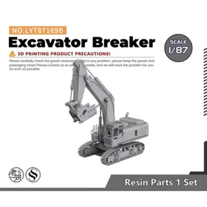Yao's Studio LYT87169B 1/87 HO Scale Model Excavator Breaker - Picture 1 of 7