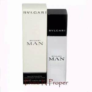 RARE.... BVLGARI MAN by Bvlgari 15 ml / .5 fl oz Eau De Toilette - Picture 1 of 2