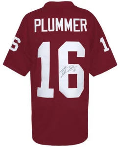 Jake Plummer (CARDINALS) Signed Red Custom Football Jersey w/Snake -SCHWARTZ COA - Picture 1 of 3