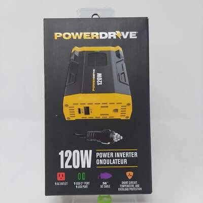 PowerDrive 120W Power Inverter PWD120 - Image 1 of 2