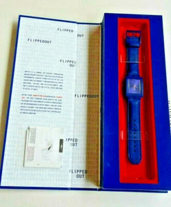 SWATCH+CLUB-SPECIAL 2003+SUFZ101 FLIPPED OUT+TURNOVER+SET COMPLETO+NUEVO/NUEVO - Imagen 1 de 8