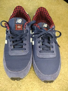 New Balance 410 Womens Running Shoes Size 7 WL410DSB Navy Red Blue - Picture 1 of 11