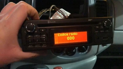 Codice Code SBLOCCO AUTORADIO radio Opel VIVARO Foto 1 de 2
