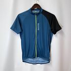 Primal Duvine Cycling Jersey Men’s Medium Black Aqua Short Sleeve Top