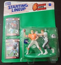 John Elway & Howie Long, 1989 Starting Lineup, Unpunched, RARE