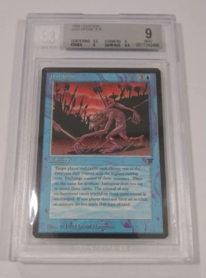 BGS 9 QUAD++ Juxtapose MTG Graded MINT Rare vintage 93/94 old school - Image 1 of 4
