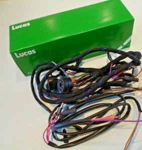 TELAR ARNÉS DE CABLEADO PRINCIPAL LUCAS GENUINO 1963-1966 ENCENDIDO DE BOBINA - Imagen 1 de 3