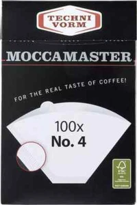 Technivorm Moccamaster #4 White Paper Filters, 100-count per box - Picture 1 of 4