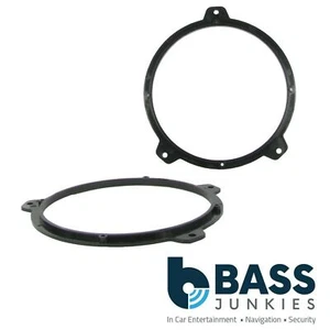 BMW 3 Series E46 1998-2006 6.5" 17cm 165mm Car Front Door Speaker Rings Adaptors - Picture 1 of 1