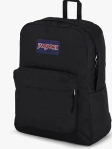 JanSport Superbreak Backpack - Work, Travel, School, color is Black - NEW - Picture 1 of 5