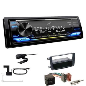 JVC DAB+ Bluetooth Autoradio für Mercedes-Benz Vito Viano 2003-2006 schwarz - Bild 1 von 6