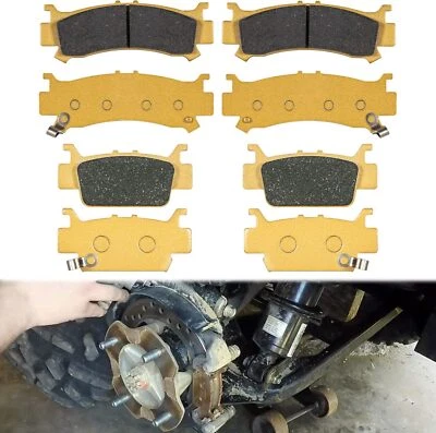 Ceramic Front & Rear Brake Pads Kit For 2016-2021 Honda Pioneer 1000/1000-5 Foto 1 de 4